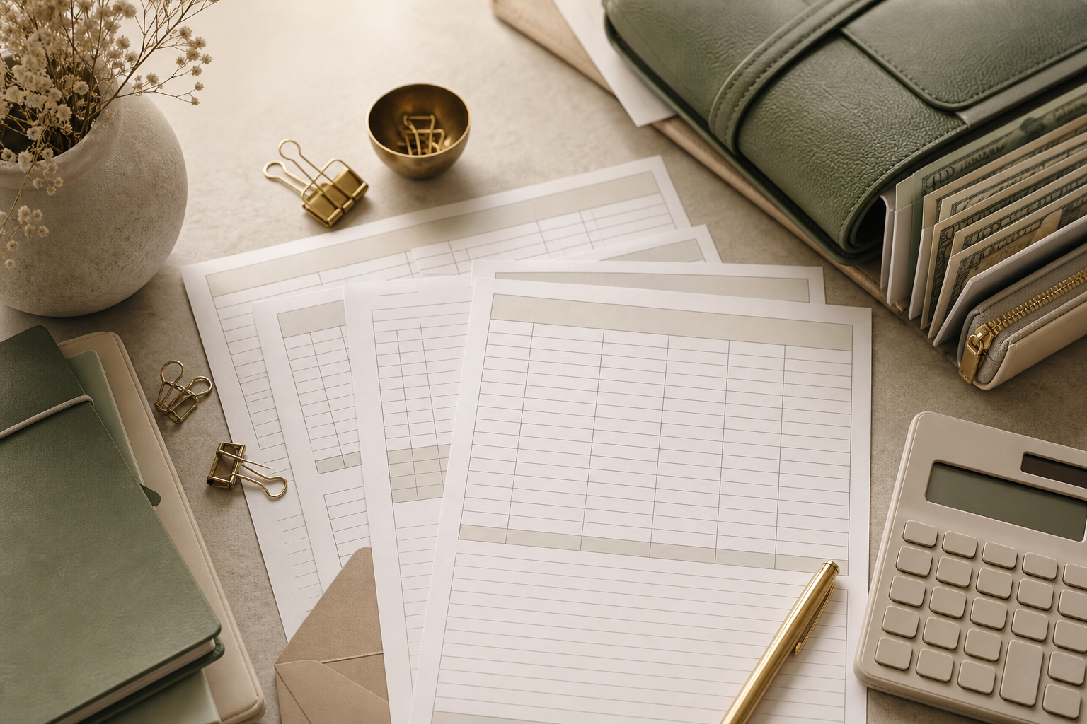 Budget Planner Printables visual inspiration